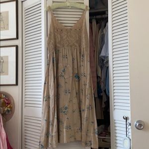 Magnolia Pearl Lace & Flannel Dress